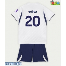 Tottenham Hotspur Mohammed Kudus #20 Hjemmedraktsett Barn 2026-27 Kortermet (+ Korte bukser)